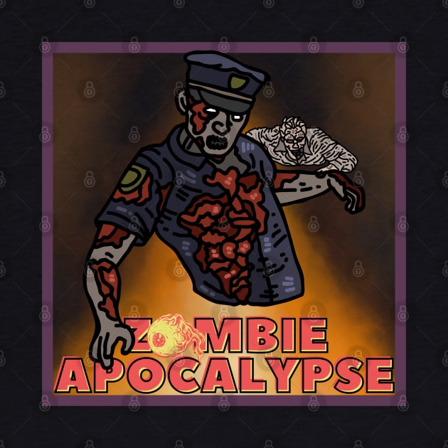 zombie apocalypse by no future b by lord cobra